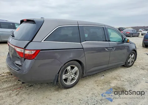 2012 Honda Odyssey Touring from USA, damaged, VIN 5FNRL5H9XCB054541